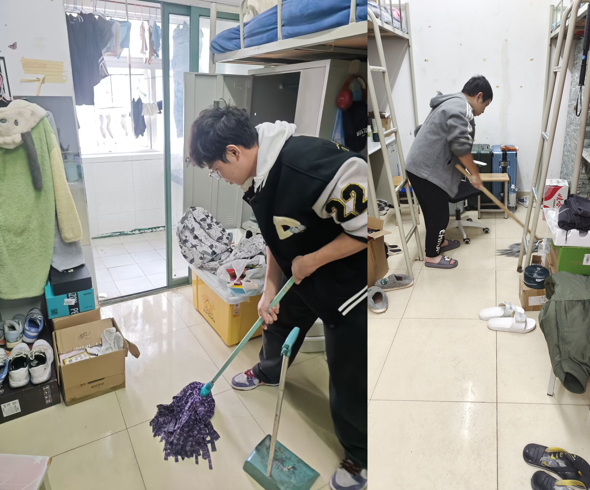 365官网开展2024年冬季学生宿舍安全卫生大检查