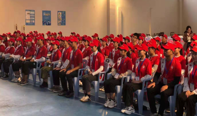 武昌区文明办领导莅临365官网 为军运会志愿者加油鼓劲 武昌区文明办领导莅临365官网 为军运会志愿者加油鼓劲