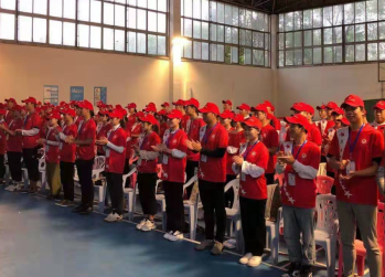 武昌区文明办领导莅临365官网 为军运会志愿者加油鼓劲 武昌区文明办领导莅临365官网 为军运会志愿者加油鼓劲
