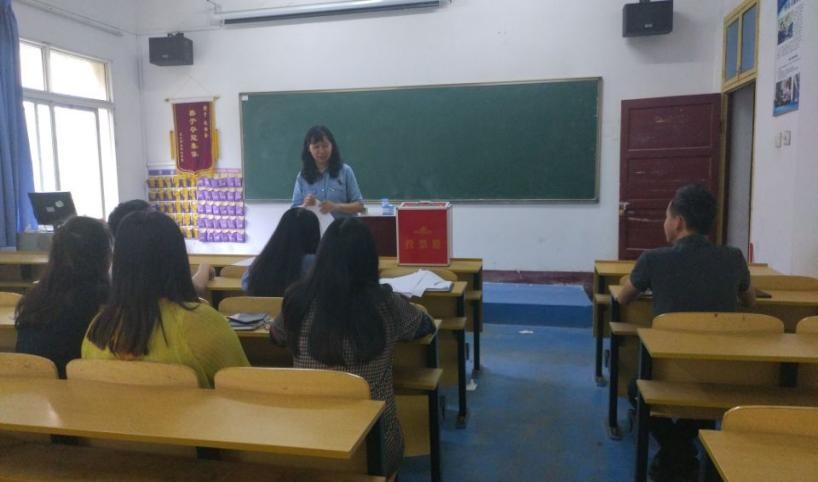 中国共产党best365官方网站登录入口委员会学工第一支部委员会举行换届选举大会