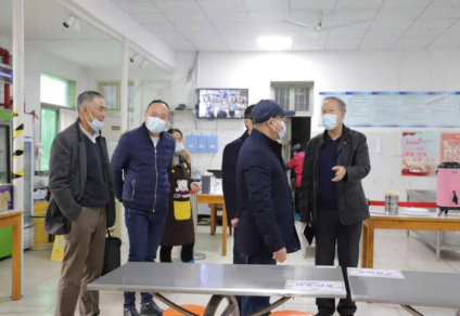 洪山区领导干部莅临365官网开展联系“七个一”重点工作 洪山区领导干部莅临365官网开展联系“七个一”重点工作